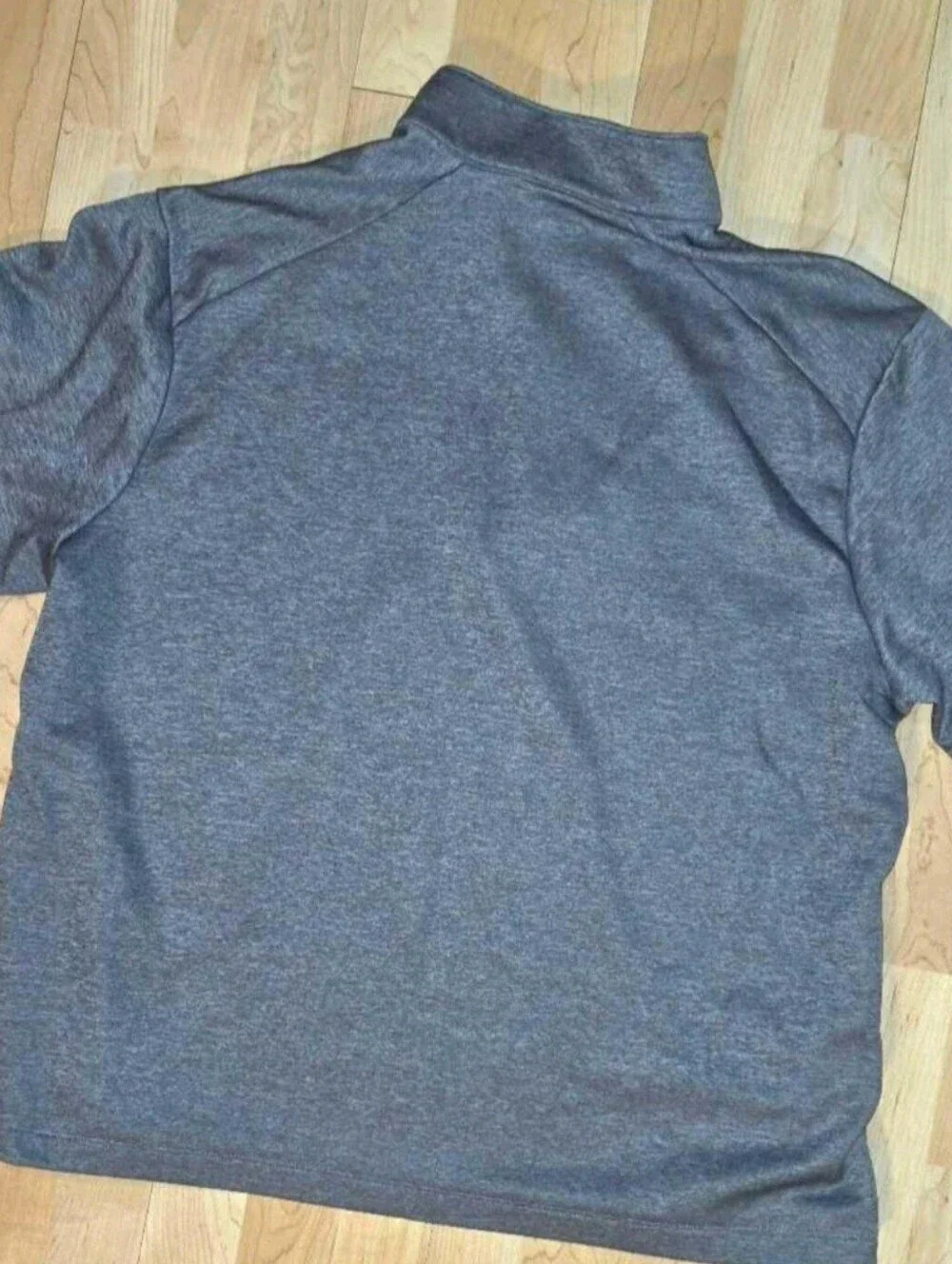 Callaway Golf Men's Gray 1/4 Zip Fleece Pullover Shirt Size XXL Pre-owned